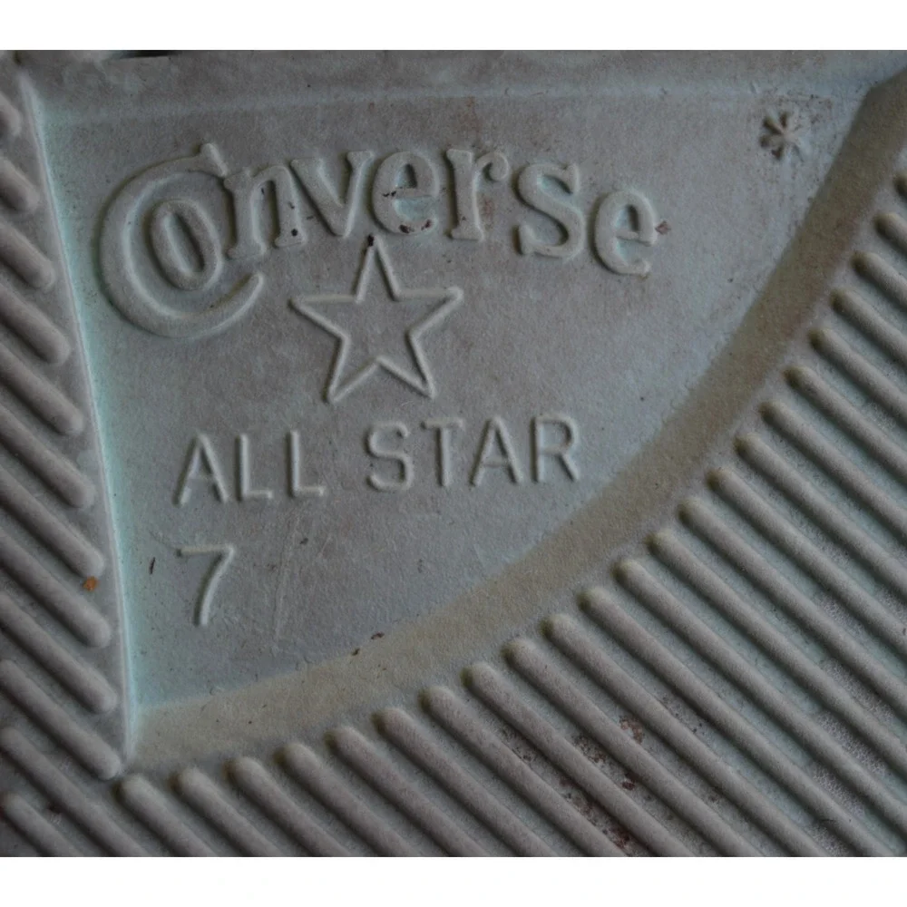 Converse Chuck Taylor All Star Unisex 9W/7M Grey Mint Low Top Double Tongue - Picture 8 of 10